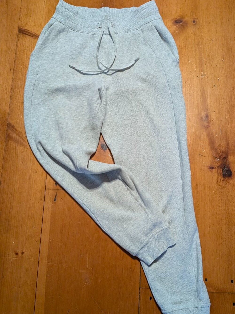 Lululemon scuba joggers -, heathered grey size 4
